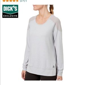 🆕 Reebok Women's 24/7 Jersey Long Sleeve Shirt